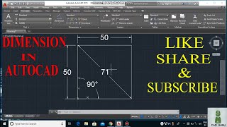 How to edit dimension in autocad 2020