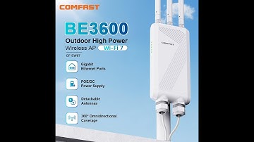 NEW ARRIVE！！！ Comfast WIFI7 Outdoor WiFi Antennas BE3600 high Power Wireless Access Point CF-EW87