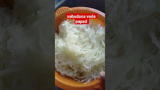 sabudana vada recipe #shorts #trending #ytshorts #viralshort #youtubeshorts #subscribemychannel