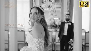 Alex   Emily's Wedding 8K UHD Highlights at Grand Venue st Leon Church and Monroe Mansion