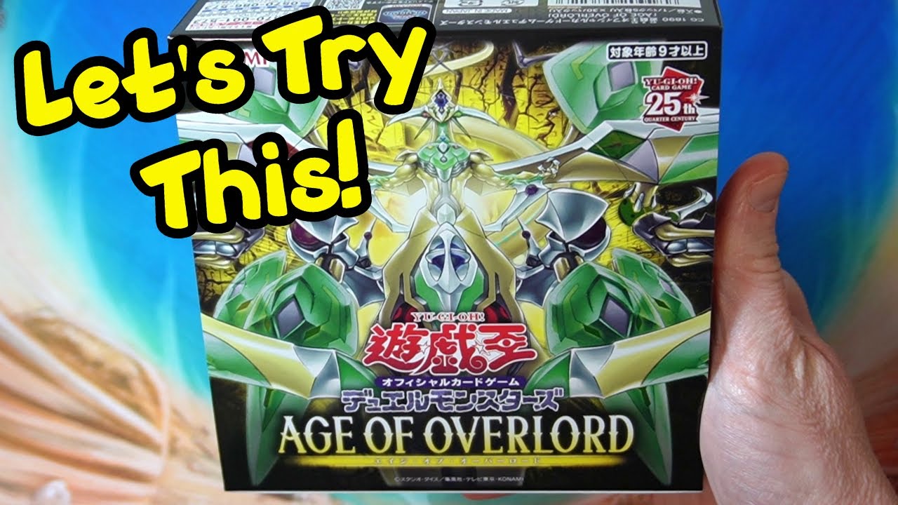 Yugioh Age Of Overlord Box Opening! - YouTube