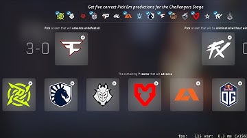 CS:GO Blast Paris Major 2023: Challengers Stage Pickem Predictions | Counter-Strike: Global