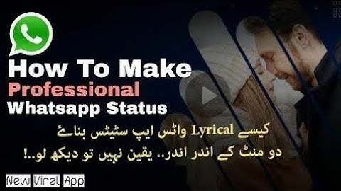 How To Create Trending WhatsApp Status Video  || iMovie Status Tutorial on Android