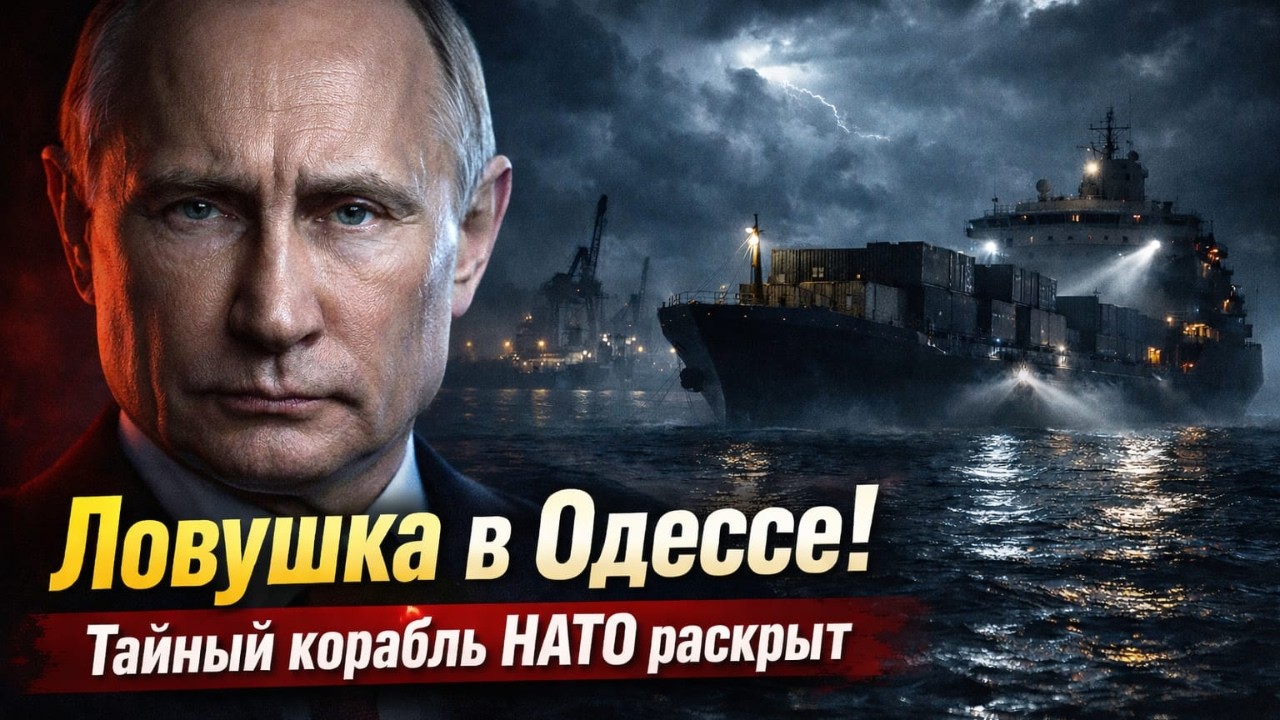 Ловушка России в Одессе: Тайный корабль НАТО словили с вооружением!..?