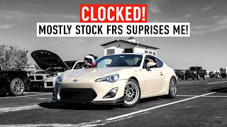 SCION FRS SURPRISES US ON TRACK | CLOCKED!