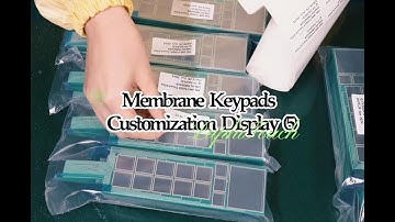 Membrane Keypads Customization Display (5) #membraneswitch #membranekeyboard  #customized #factory