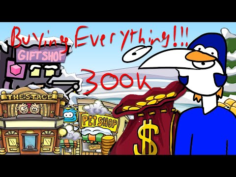 Buying EVERYTHING In Club Penguin (October 2022)