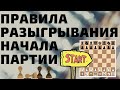 Урок 3. Правила разыгрывания начала шахматной партии (дебюта). Шахматы для всех.