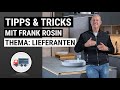 Tipps & Tricks vom Gastroexperten Frank Rosin: Thema Lieferanten 🚚