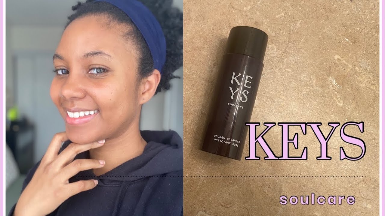 KEYS soulcare golden cleanser // first impressions and morning routine for oily skin YouTube