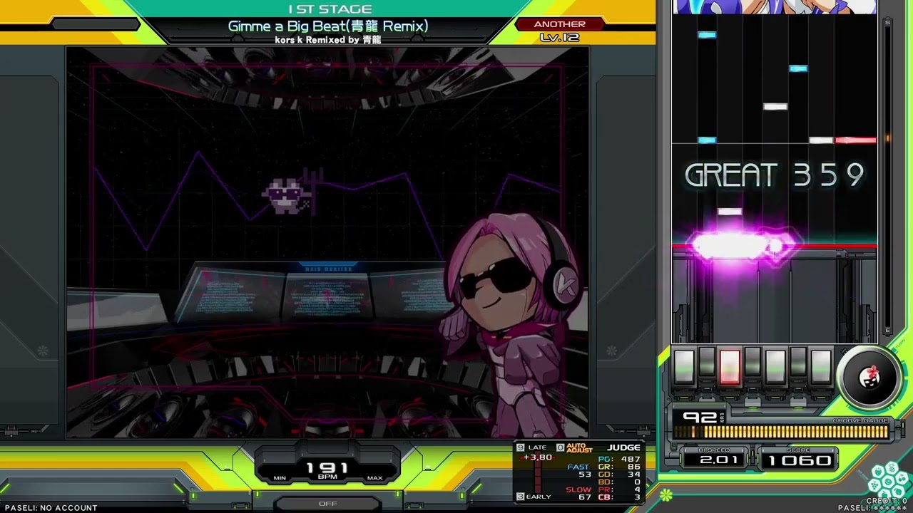beatmania IIDX 33 Sparkle Shower Gimme a Big Beat(青龍 Remix) SPA
