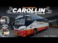 Akibat jam terlalu rapetsemua bus di libastrip carollin 7410 mas baim on dutytulungagungbraan