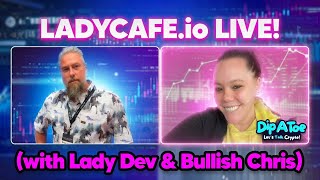 THE NEXT BIG NFT CAFE LadyCafe.io | Lady Dev &amp; Bullish Chris Spotlight
