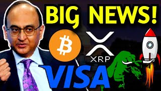 Visa Bullish on Crypto  Creating Ecosystem To Boost Adoption - Ripple XRP Tokenization