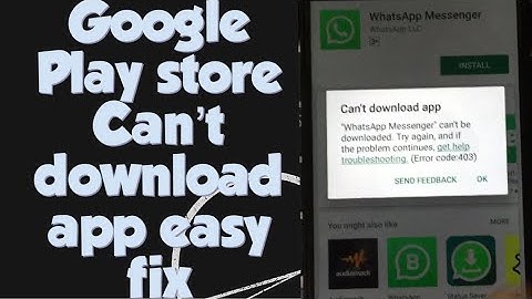 Google play store cant download easy fix/solution || Play store not downloading (2023)