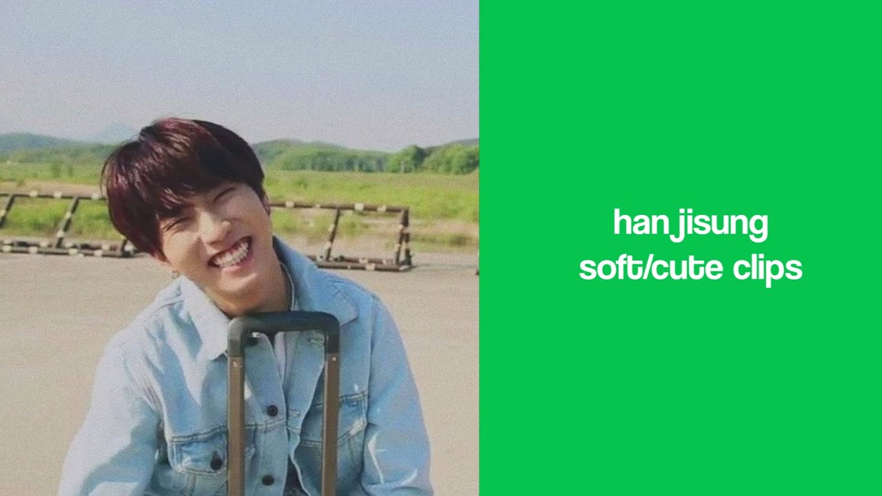 han jisung soft/cute clips for editing