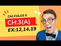 Calculus 2 Chapter 3(a) Continuity of function of Several variables example 12,14,19