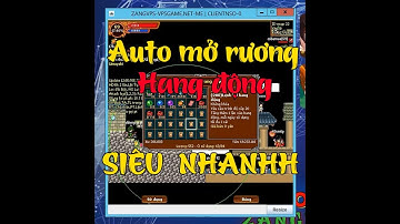 AUTO MỞ RƯƠNG HANG ĐỘNG SIÊU NHANH MAX PING #ZNinjaPro