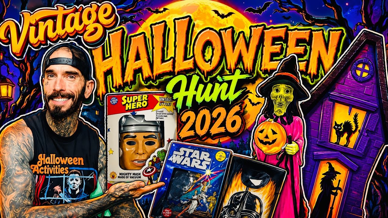 Amazing Vintage Halloween 🎃 2026 Thrift Hunt | Full Spooky Store Walkthrough !