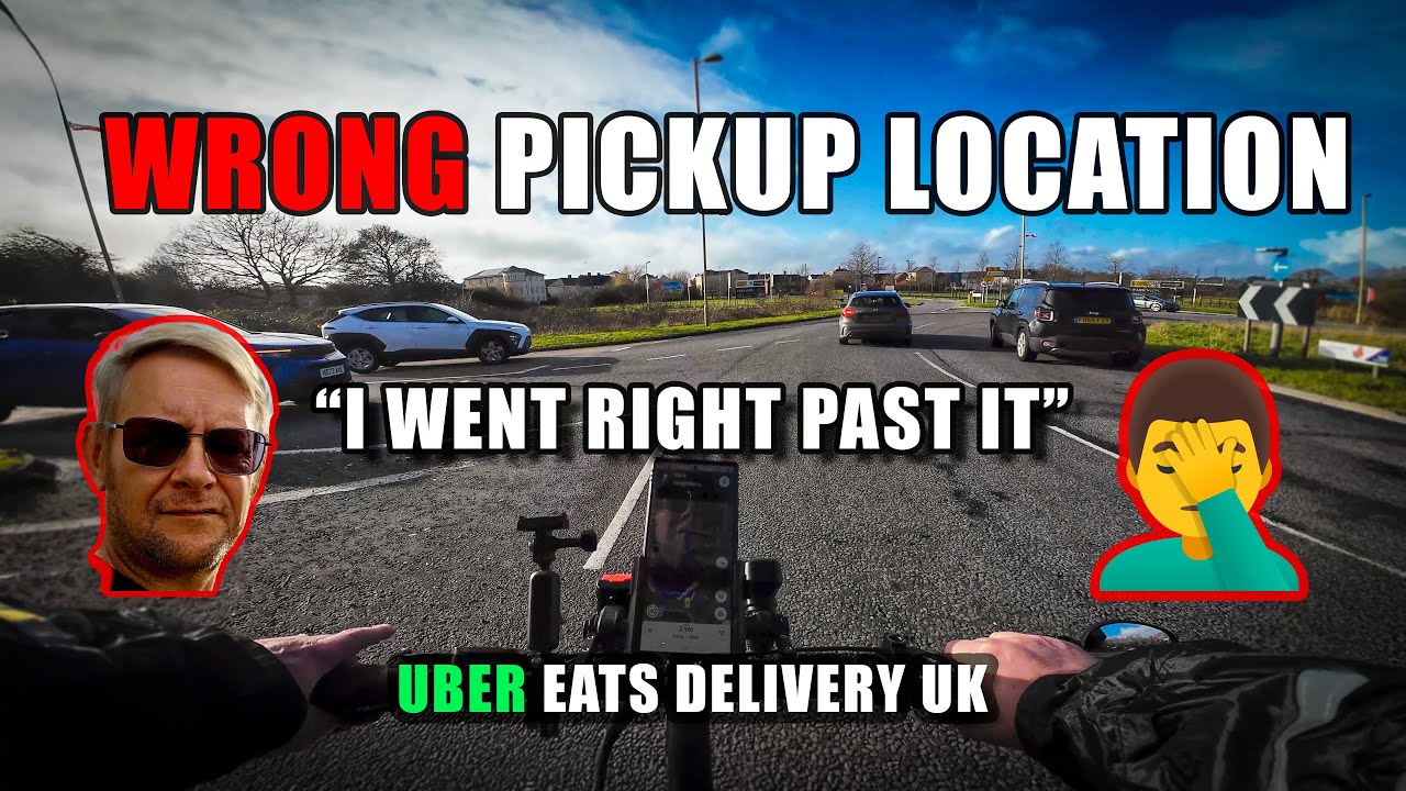 I Went to the Wrong Pickup Location | UK Uber Eats E-Bike Delivery