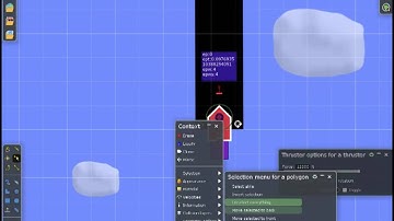 Algodoo Rocket Stability System Thyme Scripting