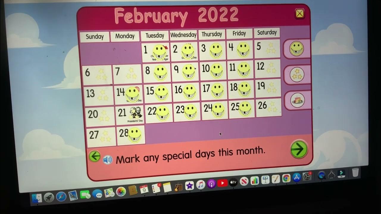 Starfall Calendar YouTube