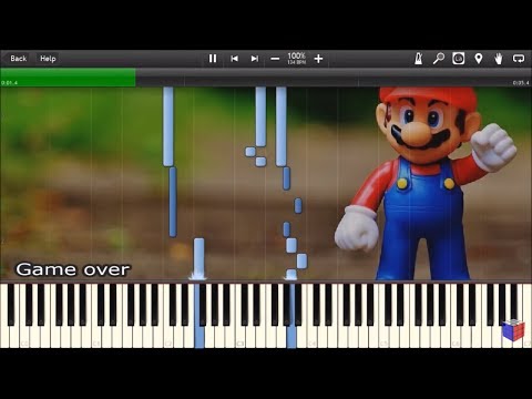 SUPER MARIO BROS SOUNDS IN SYNTHESIA