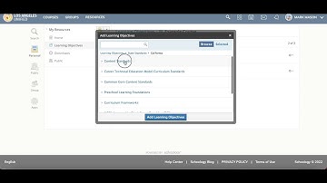 Creating Custom Learning Objectives