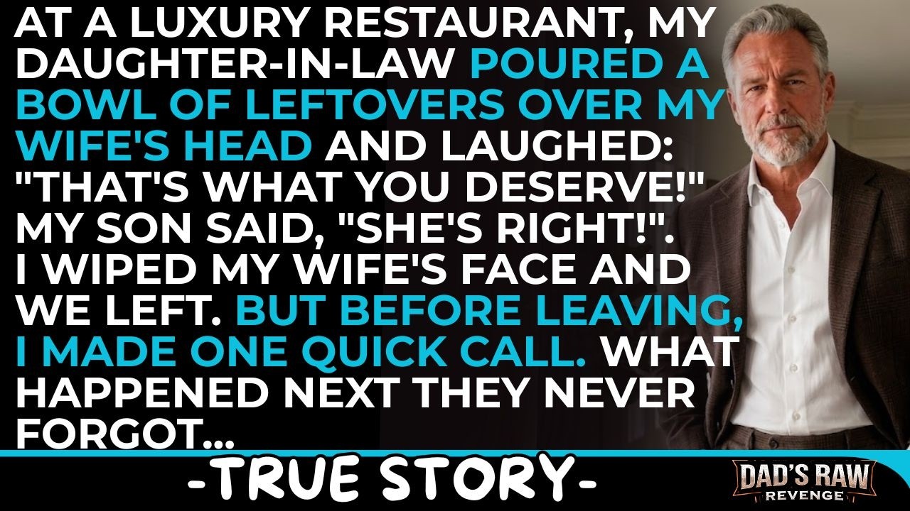 Some people laughed when I wiped marinara sauce off my wife’s face in a packed restaurant. Susan sat still, sauce running down her silver hair. Ashley set the bowl down and said, “That’s what you...