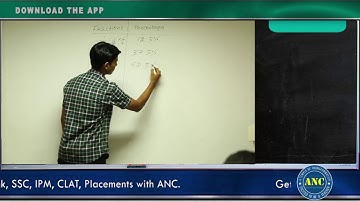 Data Interpretation session -1 | Anil Nair Classes | Shortcuts | Aptitude