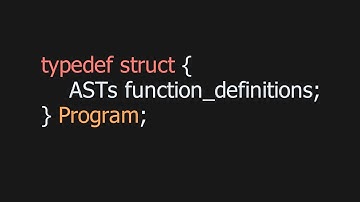 Compiling Function Definitions: Programing Language Design - 14