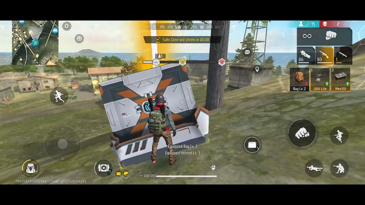 Playing free fire 🔥 😎