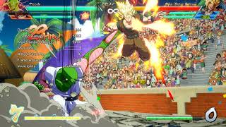 Piccolo Corner TOD with GT Goku and SSJ Goku assists