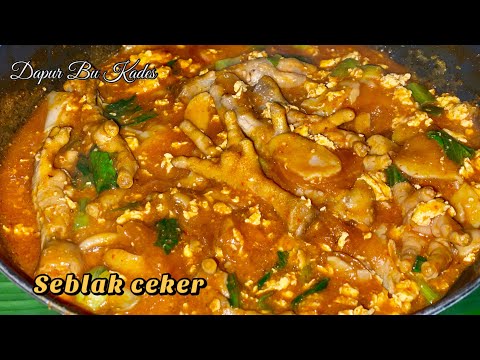 Resep Masak Seblak Ceker