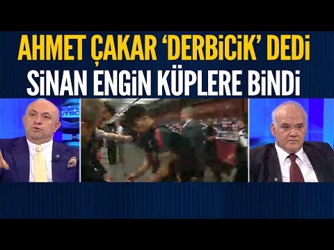 Ahmet Çakar yine 'derbicik' dedi Sinan Engin küplere bindi