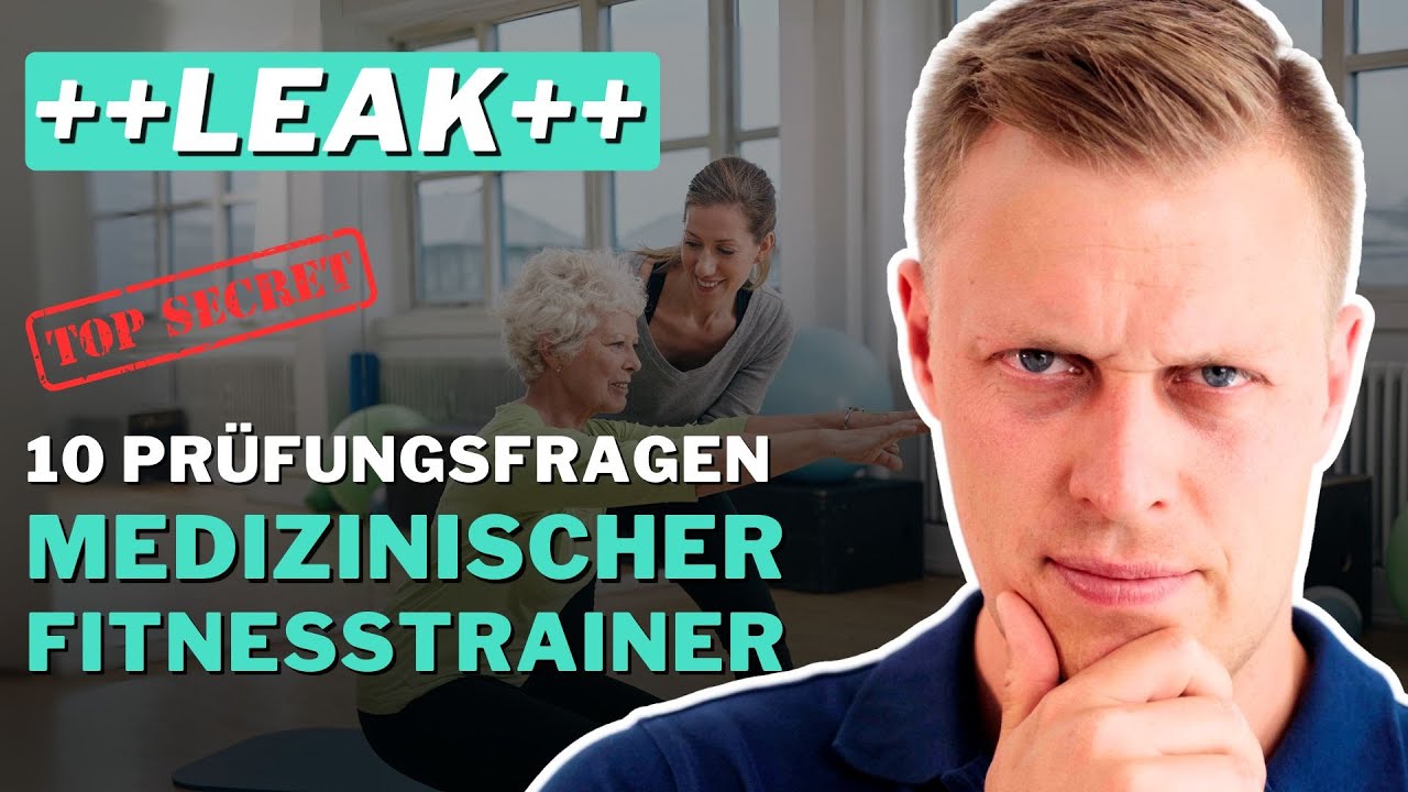 10 Prüfungsfragen zum Mitlernen: Medizinische Fitnesstrainer-Lizenz ...