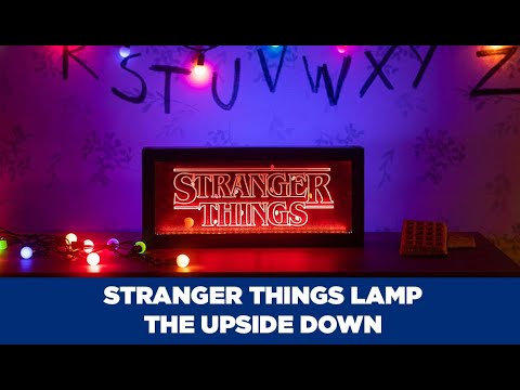 #STRANGERTHINGS LAMP - THE UPSIDE DOWN | GRUPO ERIK