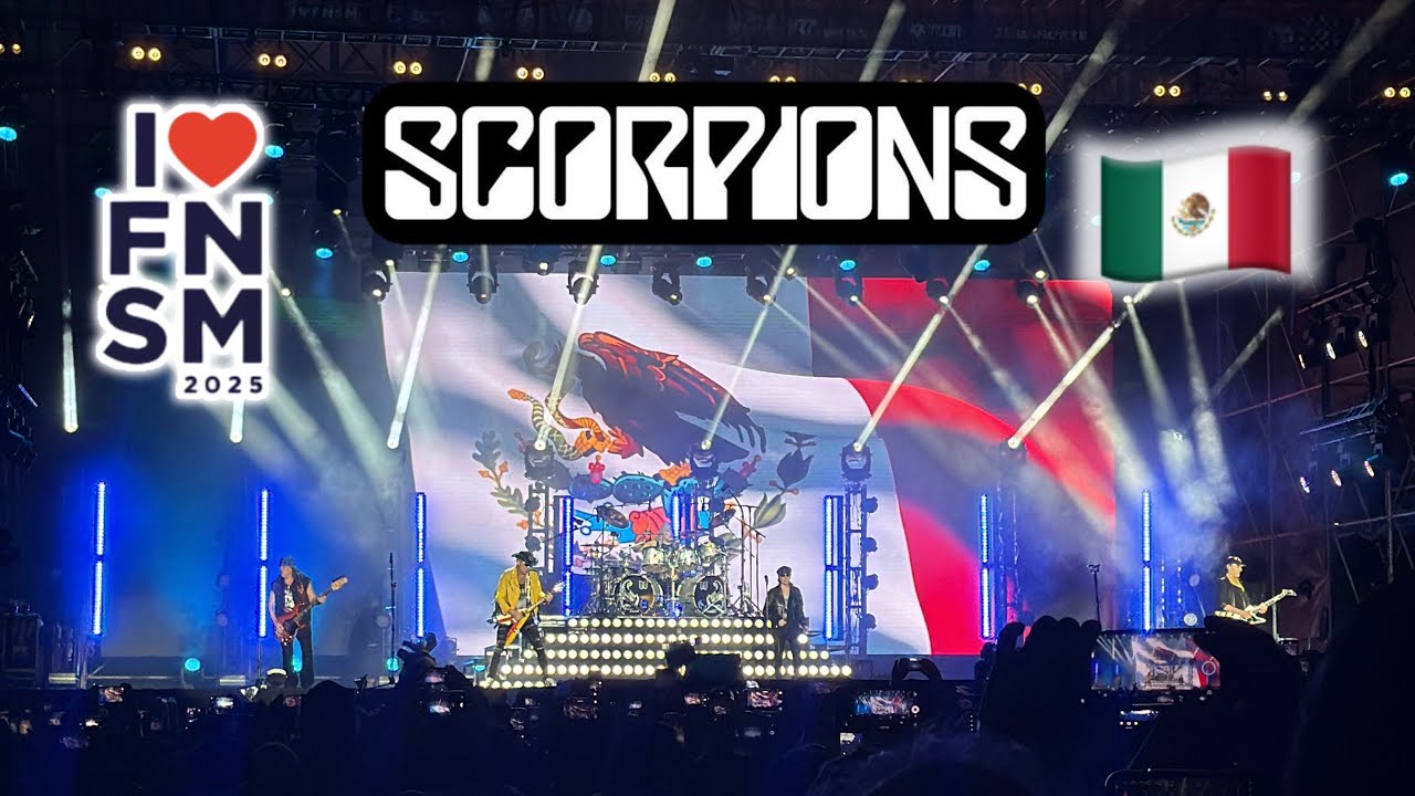Scorpions en Aguascalientes, Mexico 🇲🇽//Feria Nacional de San Marcos 2025