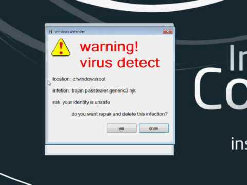 prank virus (looks like a real virus)