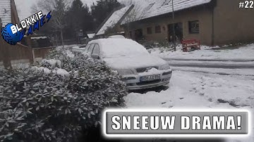 "SNEEUW DRAMA!" Blokkie Vlog #22