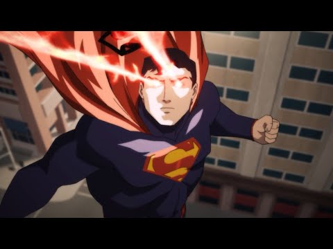 Superman (DCAMU) Powers and Fight Scenes - From JLTOA to The Death of Superman Part 1