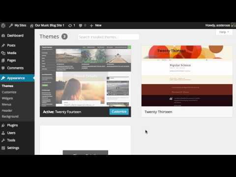 WordPress MultiSite: Theme Management on a MultiSite Network
