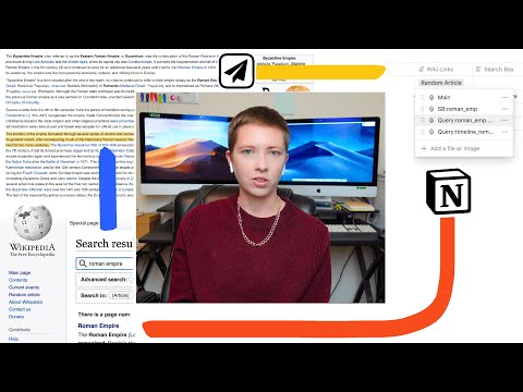 I Built A Wikipedia Search Portal Inside Notion (Research Workflow)