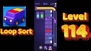 Loop Sort Level 114 Walkthrough 🚚🧩 | Truck Puzzle Game | Solutionguruji Net Worth