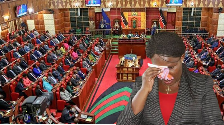 LIVE!! Impeachment Hearing of Meru County Governor Kawira Mwangaza!!