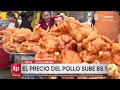 Precio del pollo el fin de semana