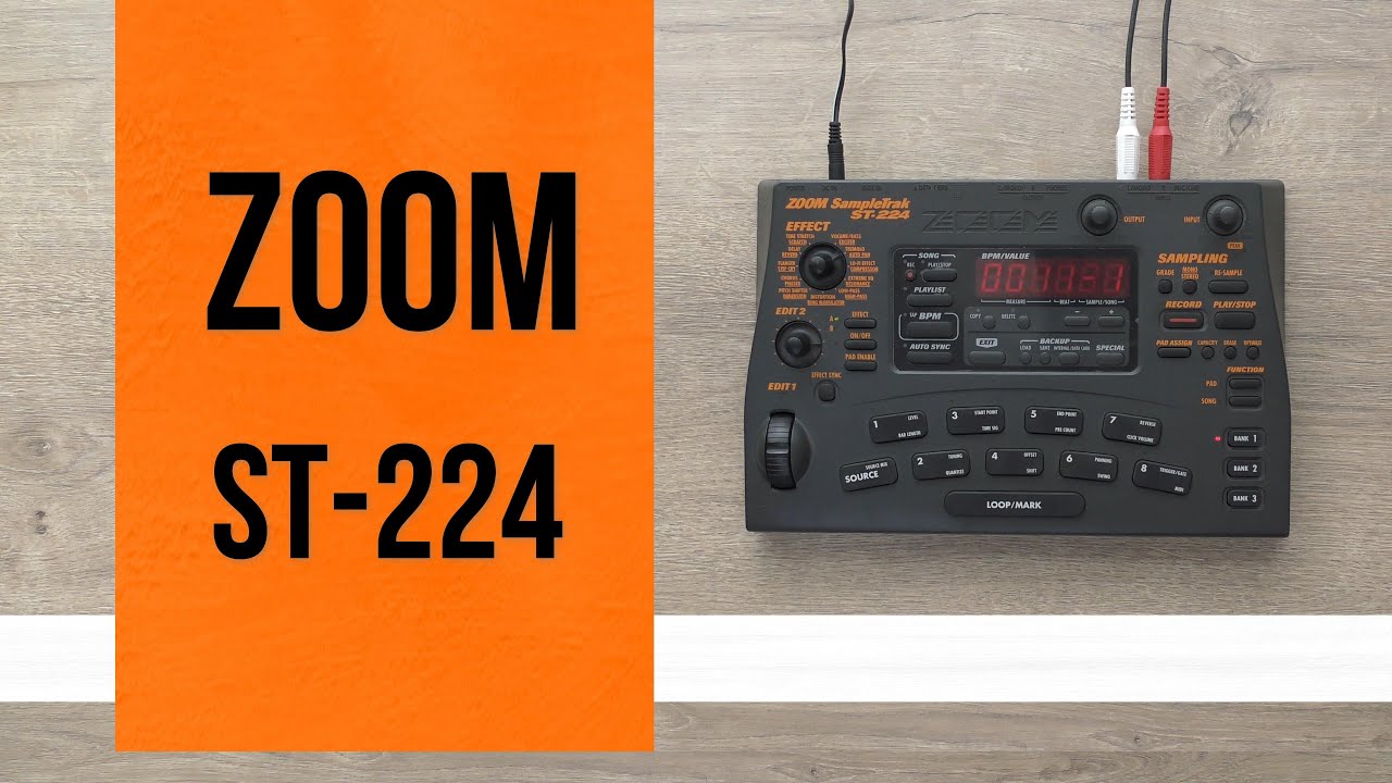 Zoom SampleTrak ST-224