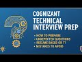 Cognizant technical Interview Experience | Java, Python, C# Clusters | QuickSheet + Tip