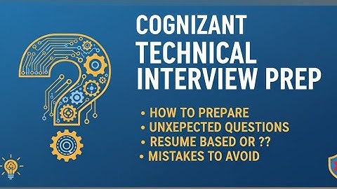 Cognizant technical Interview Experience | Java, Python, C# Clusters | QuickSheet + Tip