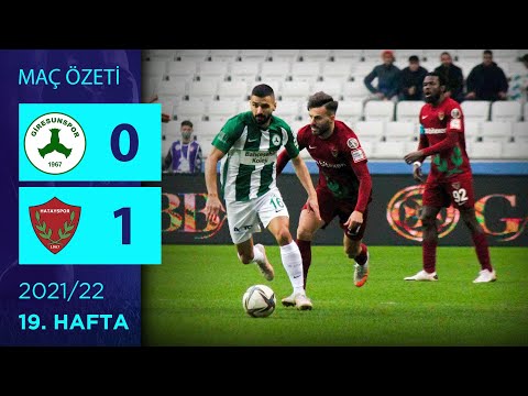 ÖZET: GZT Giresunspor 0-1 Atakaş Hatayspor | 19. Hafta - 2021/22